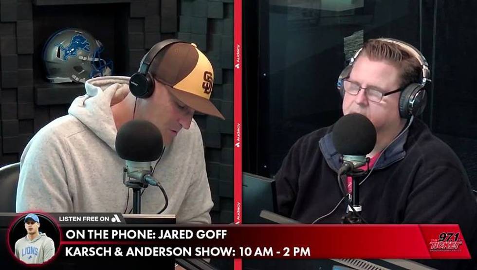 Jared Goff On Lions Win And Moving Onto Carolina | Karsch and Anderson