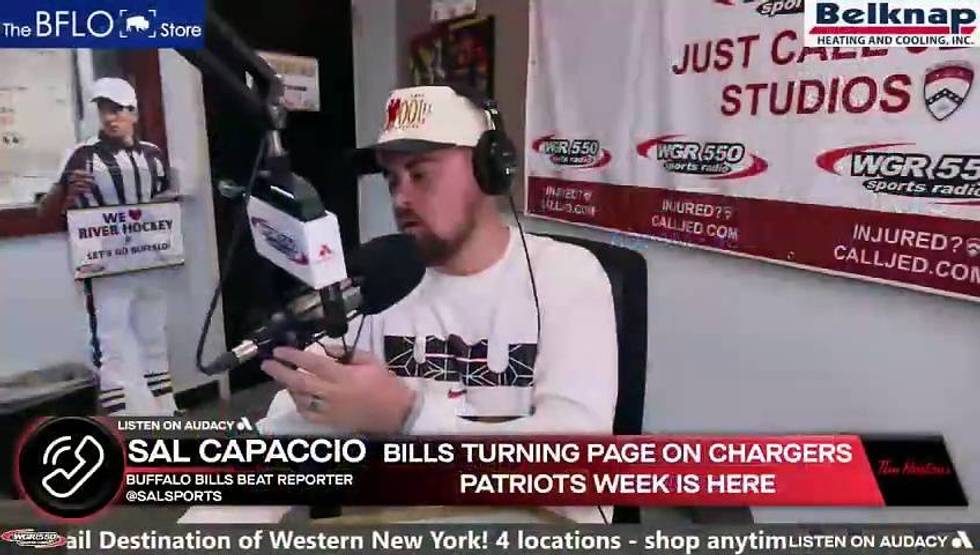 Sal Capaccio on Phi Mathis & Bills Patriots Matchup | The Jeremy and Joe Show