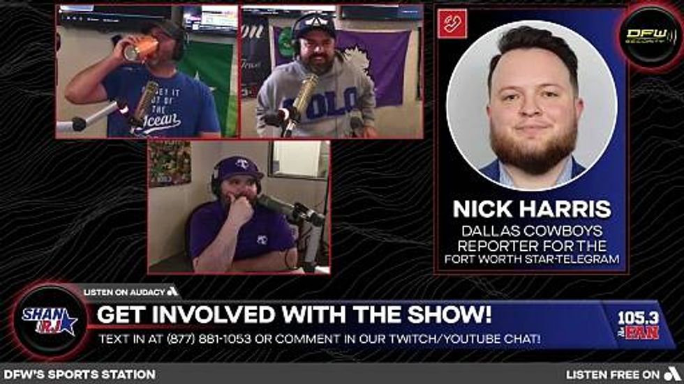 Nick Harris On Cowboys/Ravens, Schotty's Presser, The Texans & More | Shan & RJ