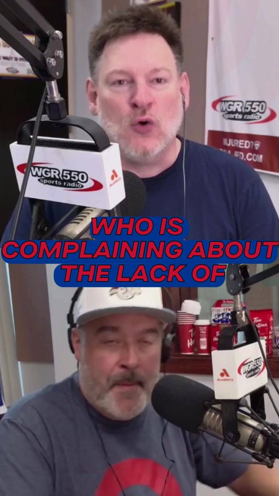 Who is complaining about the lack of ability to get Water? Its not the reporters , its the fans and the Bills new video feels like its attacking people for asking questions about the new stadium.