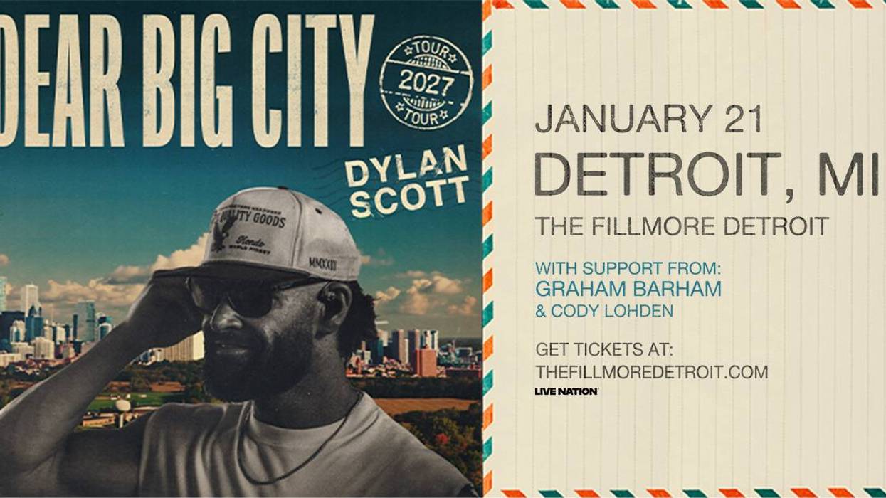Dylan Scott Dear Big City at The Fillmore Detroit