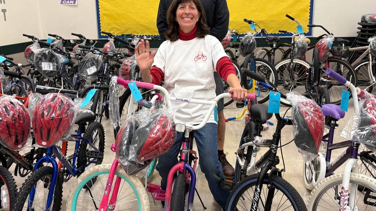 KNX Hero of the Week is gifting bikes and boosting hearts!