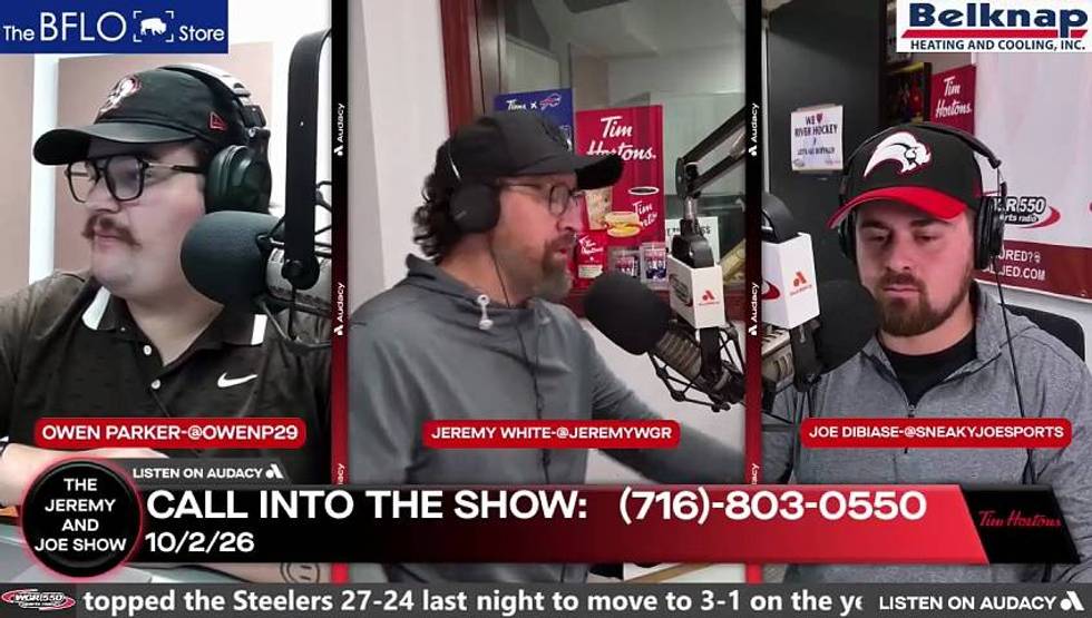 Sabres LOSE 6-3; Luukkonen a problem ALREADY?!? | The Jeremy and Joe Show