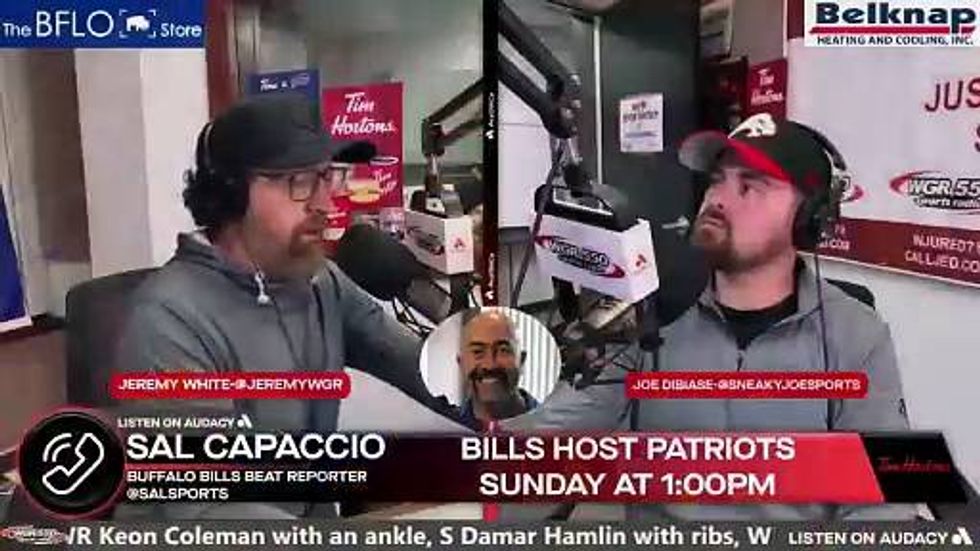 Sal Capaccio on MASSIVE Bills-Patriots divisional matchup | The Jeremy and Joe Show