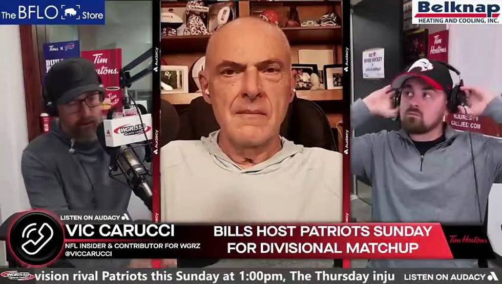 Bills opponent's back against the wall AGAIN w/ Vic Carucci | The Jeremy and Joe Show