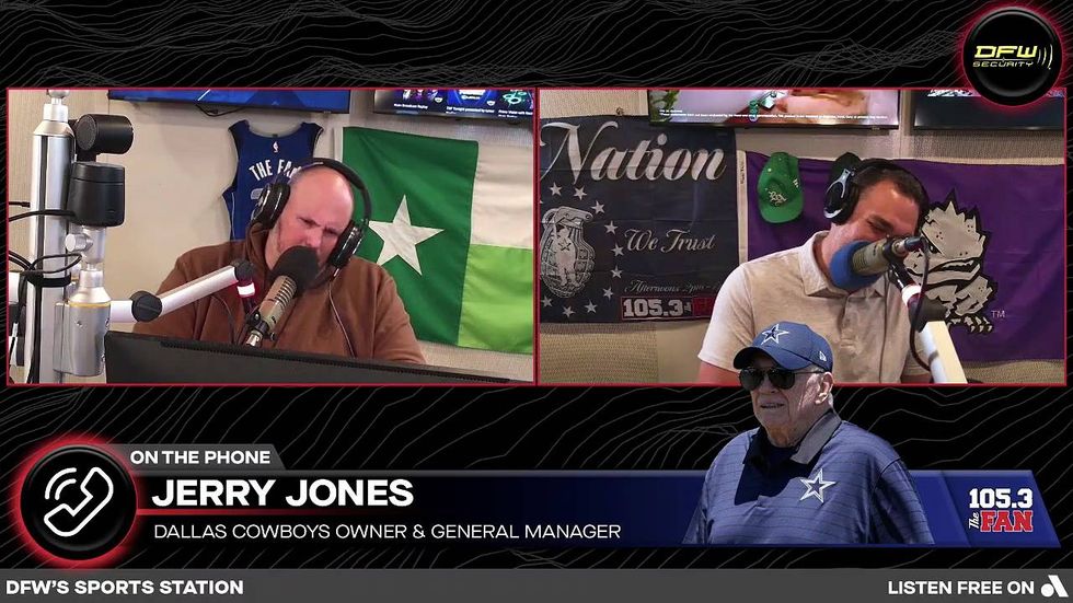 Jerry Jones on the Joey Porter Jr. trade, matchup vs. Texans