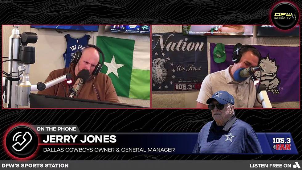 Jerry Jones on the Joey Porter Jr. trade, matchup vs. Texans