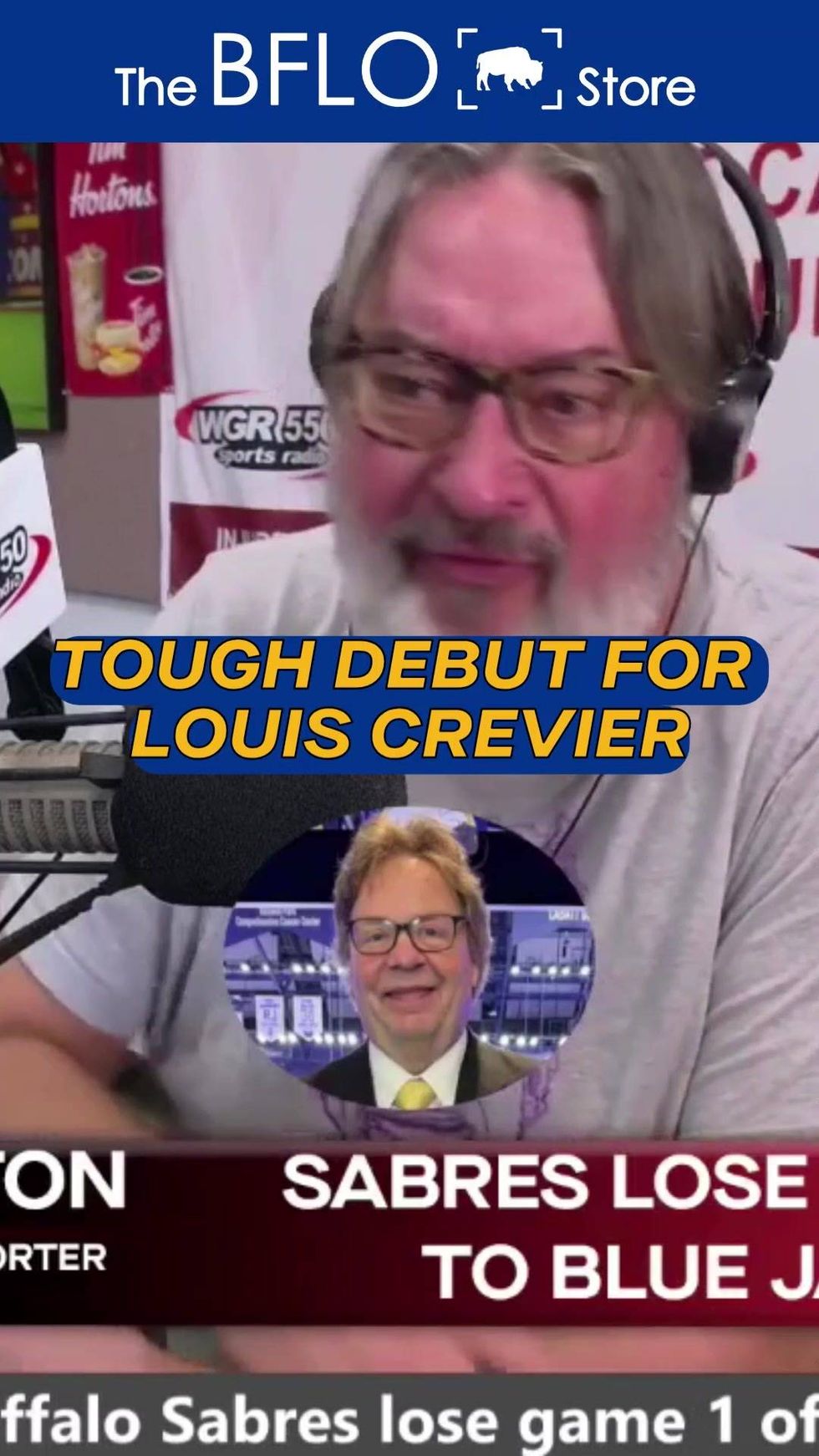 Rough Debut for Crevier