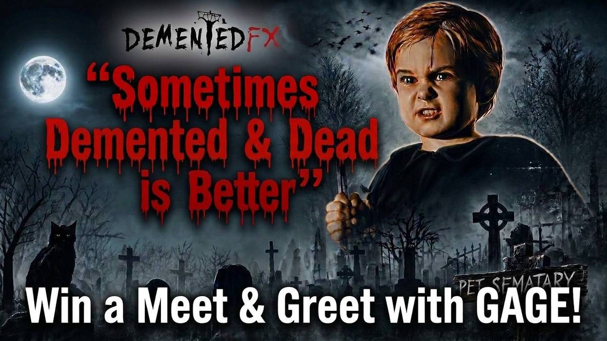 You could win a chance to meet Gage from Pet Semetary