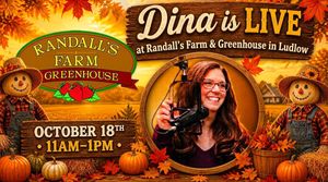 Dina is Live for the best ever scarecrow contest!