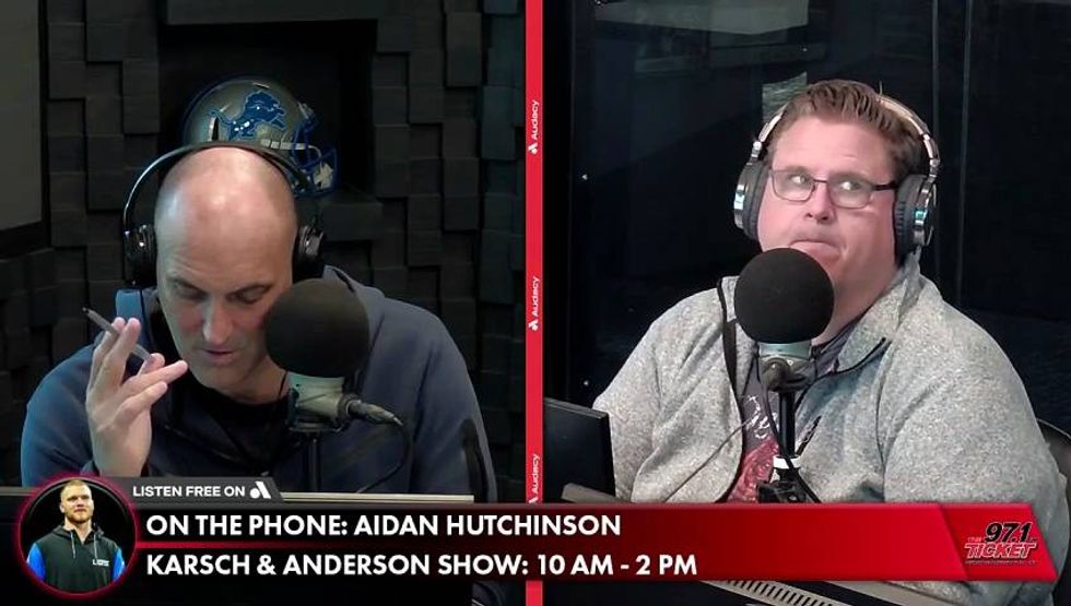 Aidan Hutchinson Calls In To Talk Lions Loss To Panthers And The Defense | Karsch and Anderson