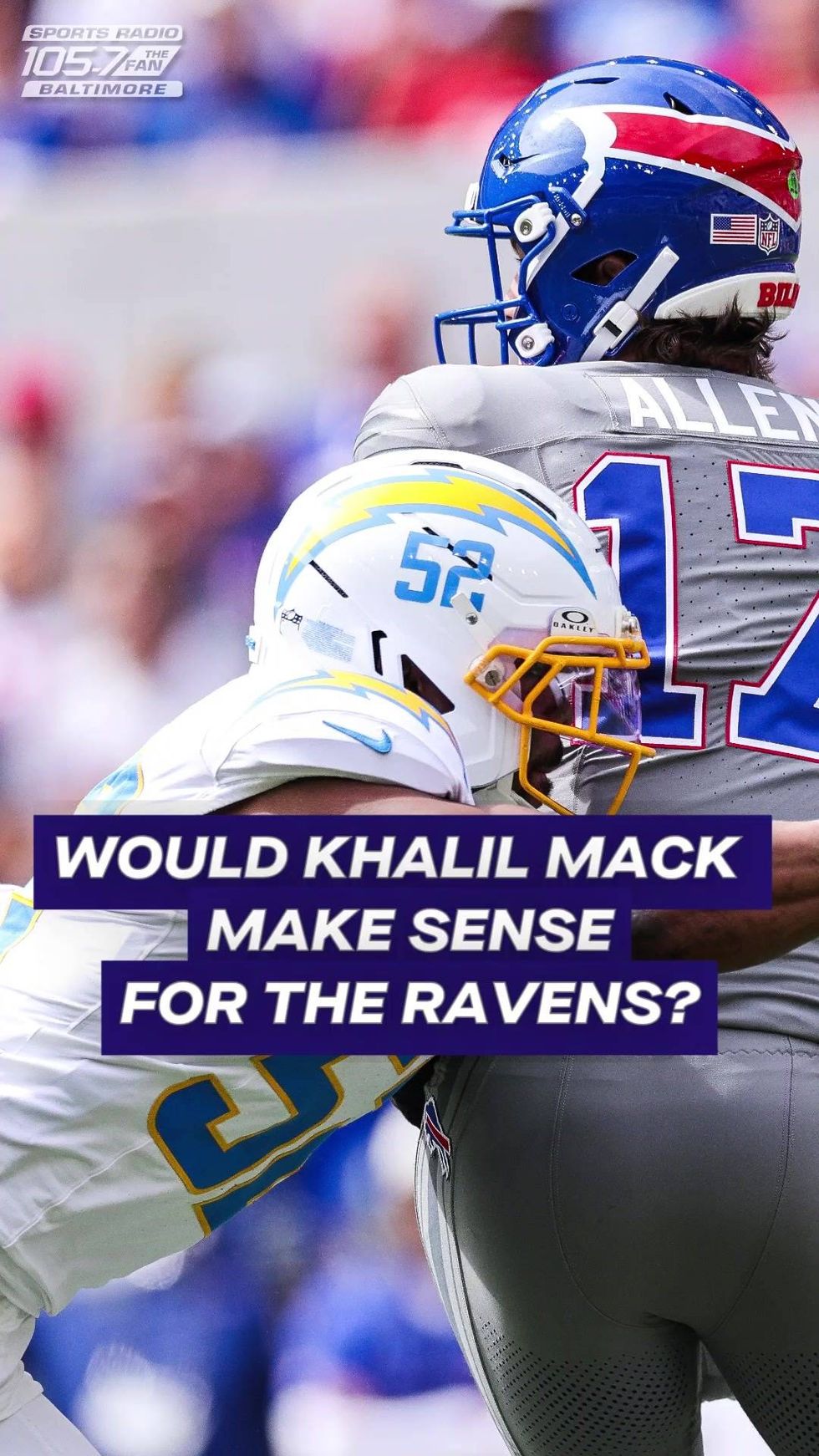 Could Khalil Mack Be Traded to Baltimore?