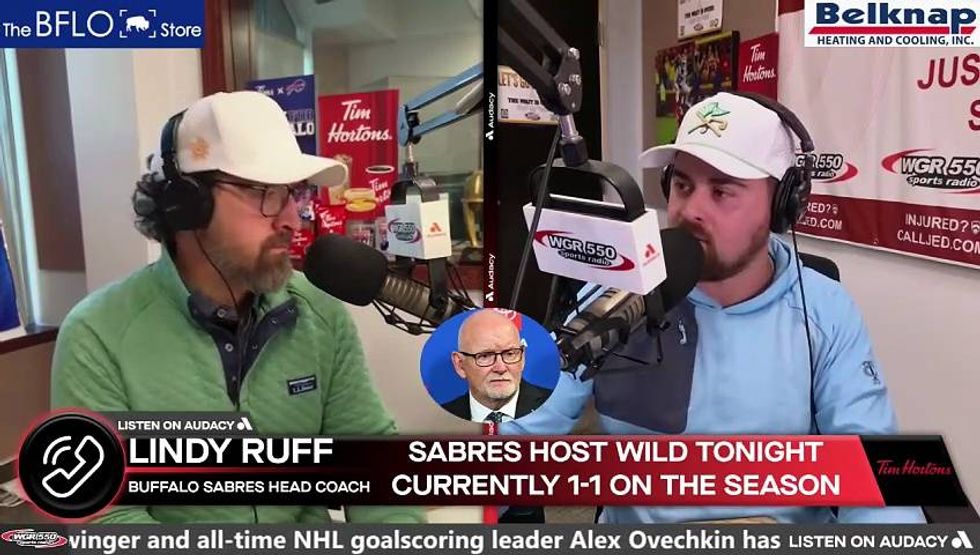 Lindy Ruff on Sabres goaltending, Power Play, & Quinn potential | The Jeremy and Joe Show