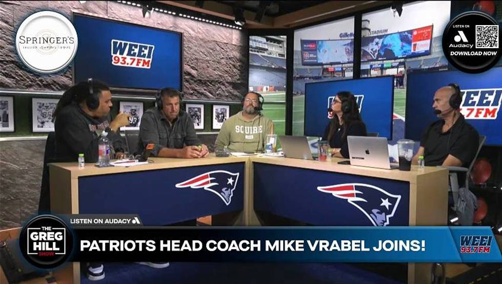 Mike Vrabel joins live! The Greg Hill Show