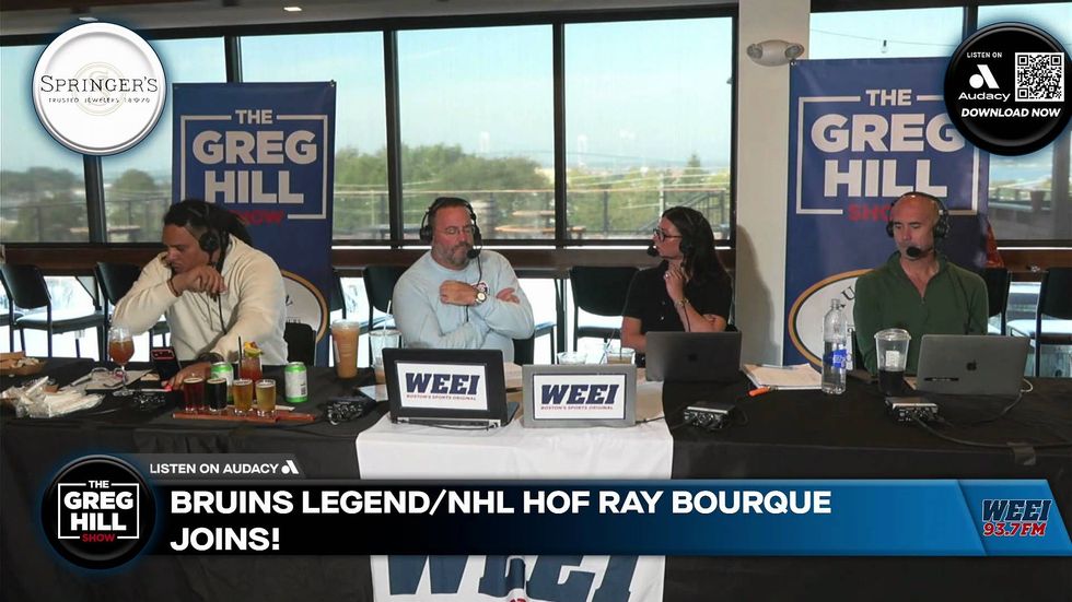 NHL legend Ray Bourque joins live! ||The Greg Hill Show