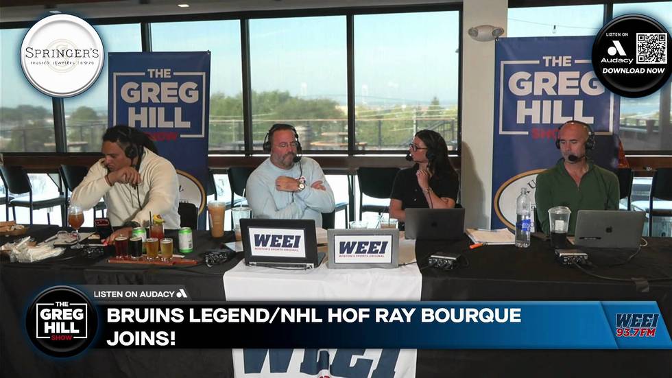 NHL legend Ray Bourque joins live! ||The Greg Hill Show