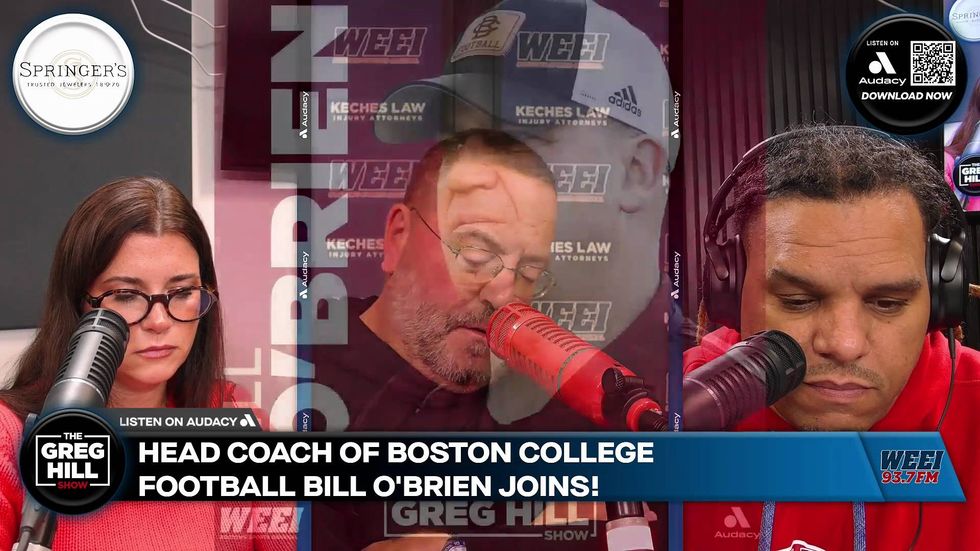 Boston College football HC Bill O'Brien joins! ||The Greg Hill Show