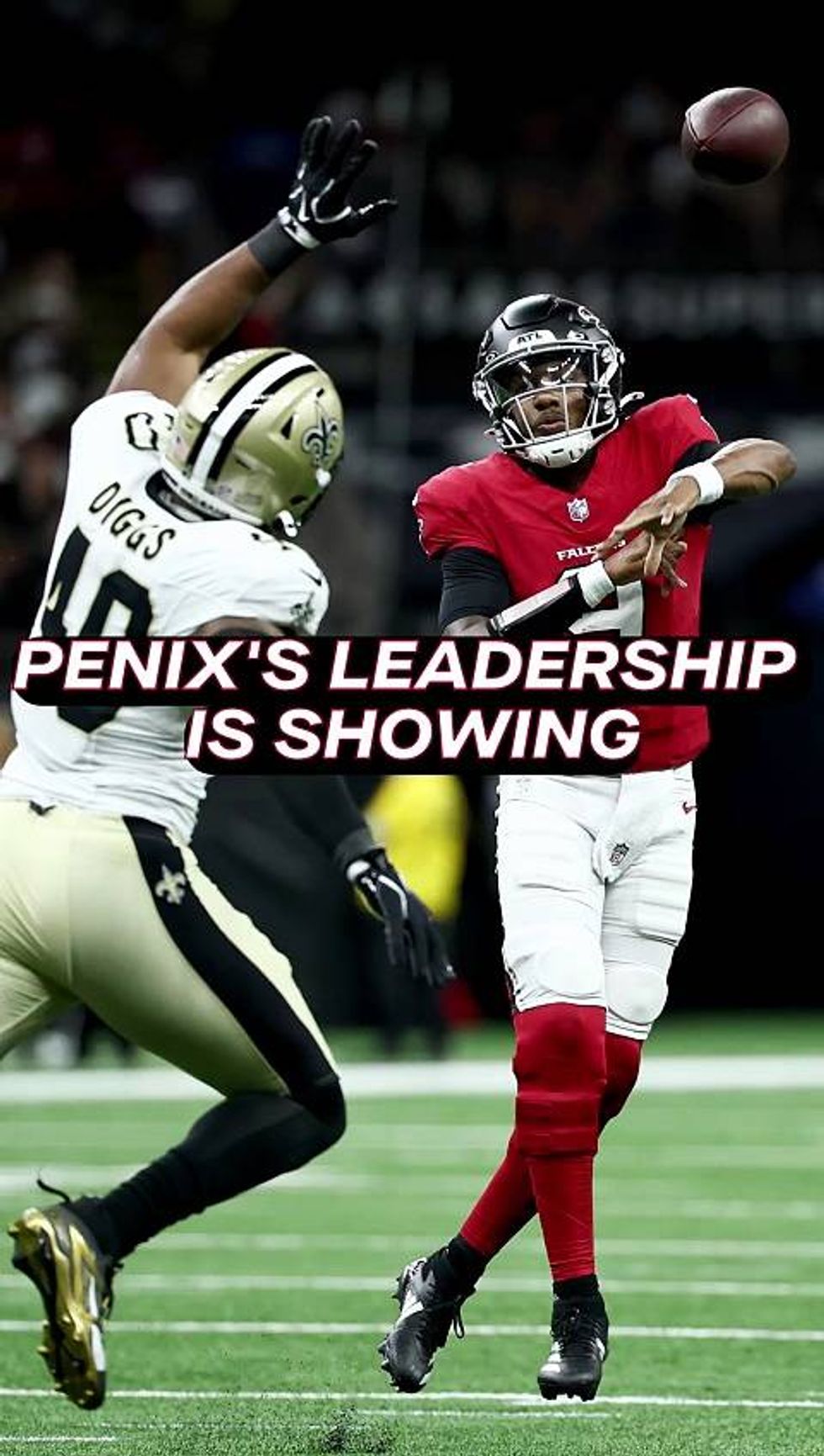 Penix's leadership is on display