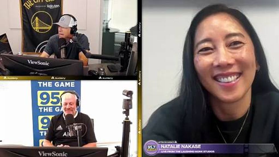 Natalie Nakase: "I agree" that Gabby Williams is the best in the world