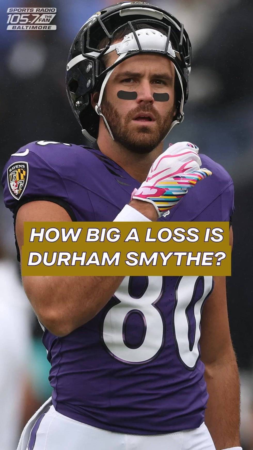 How Big a Loss Is Durham Smythe?