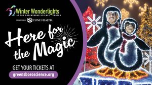 Greensboro Science Center Winter Wonderlights