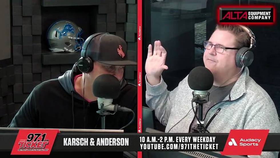 Larkin Plays His First Game Back With The Red Wings | Karsch and Anderson