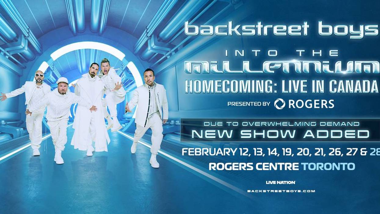 You could win tickets to see Backstreet Boys: Into the Millenium Homecoming LIVE in Canada on 2/20