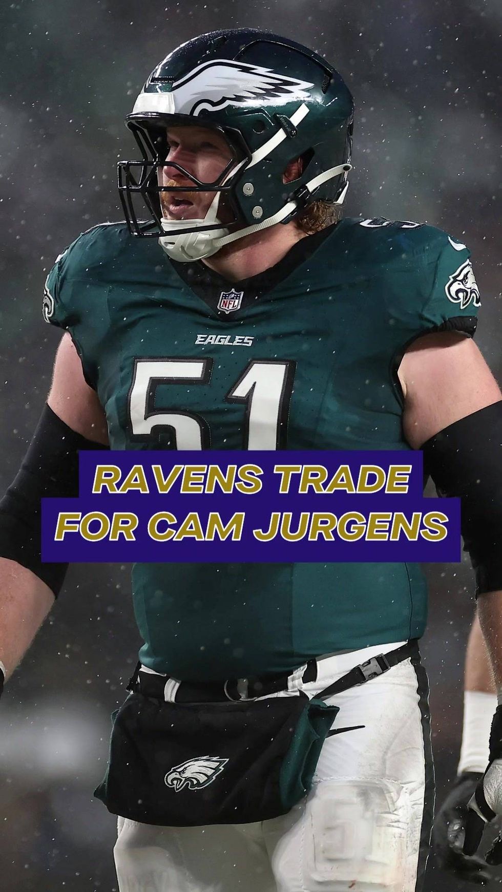 Why'd the Eagles Trade Cam Jurgens to the Ravens?