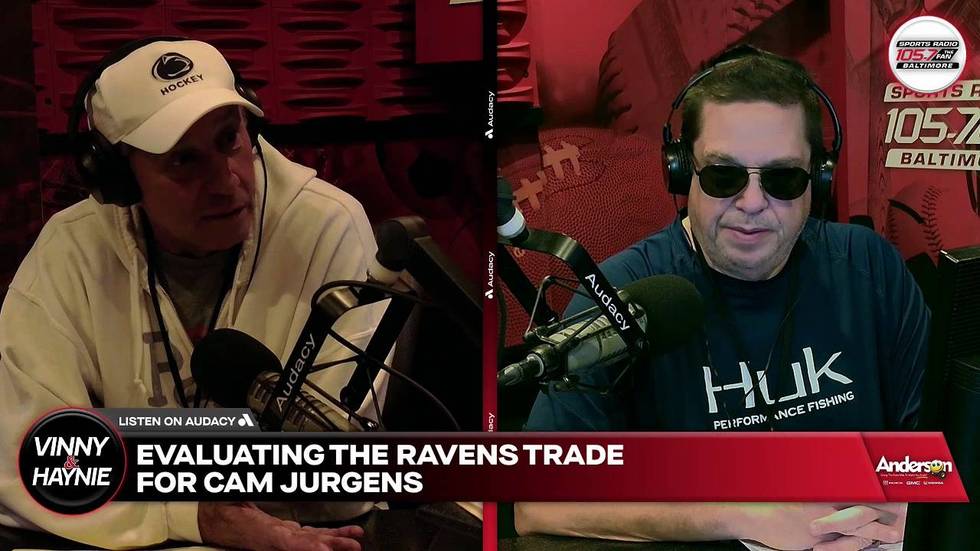 How Cam Jurgens trade changes the Ravens offensive line