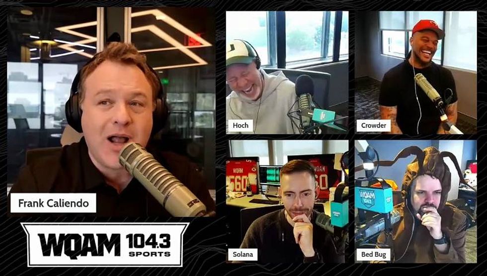 Frank Caliendo talks Costco Glizzy's as Trump, Biden, Pacino & Mel Kiper Jr | Part 2
