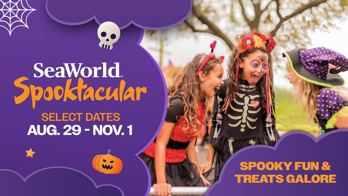 CJ and Jenn's Naut-O-Ween with SeaWorld's Halloween Spooktacular