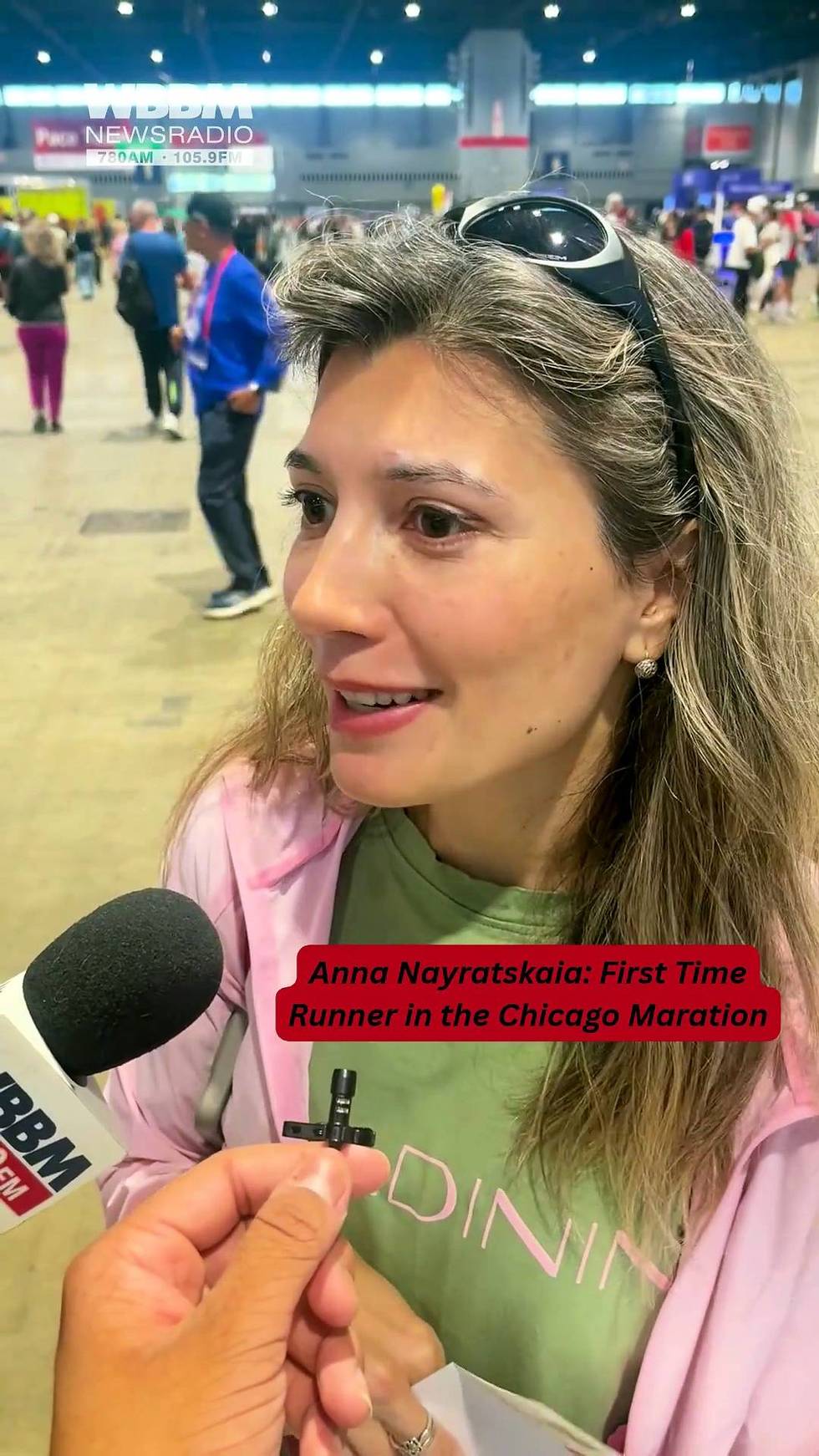 Chicago Marathon Expo - Runner Interview #1