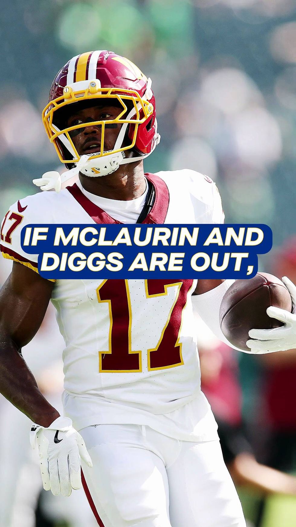 Washington’s receiving corps faces a major test