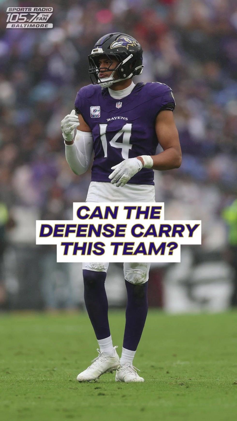 All the Pressure Is on the Ravens Defense