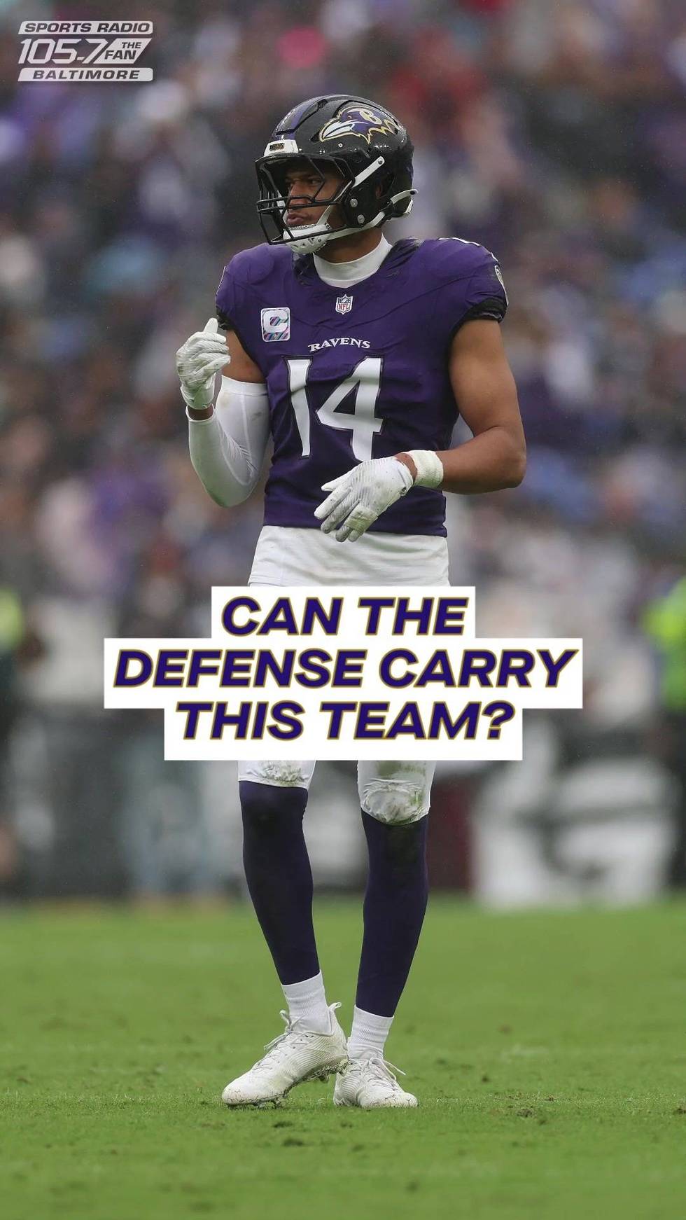 All the Pressure Is on the Ravens Defense