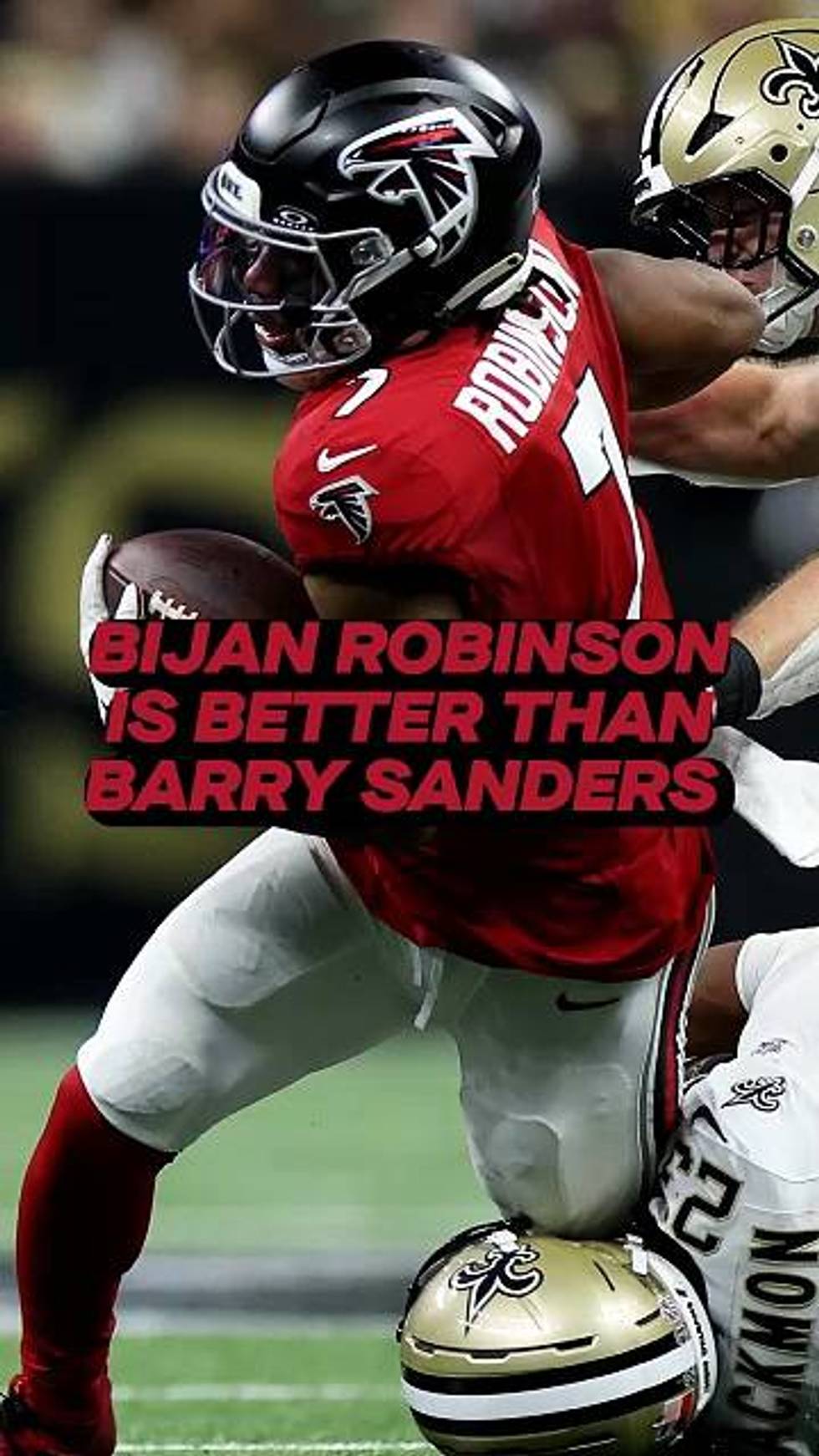 Bjian is BETTER than Barry Sanders?!