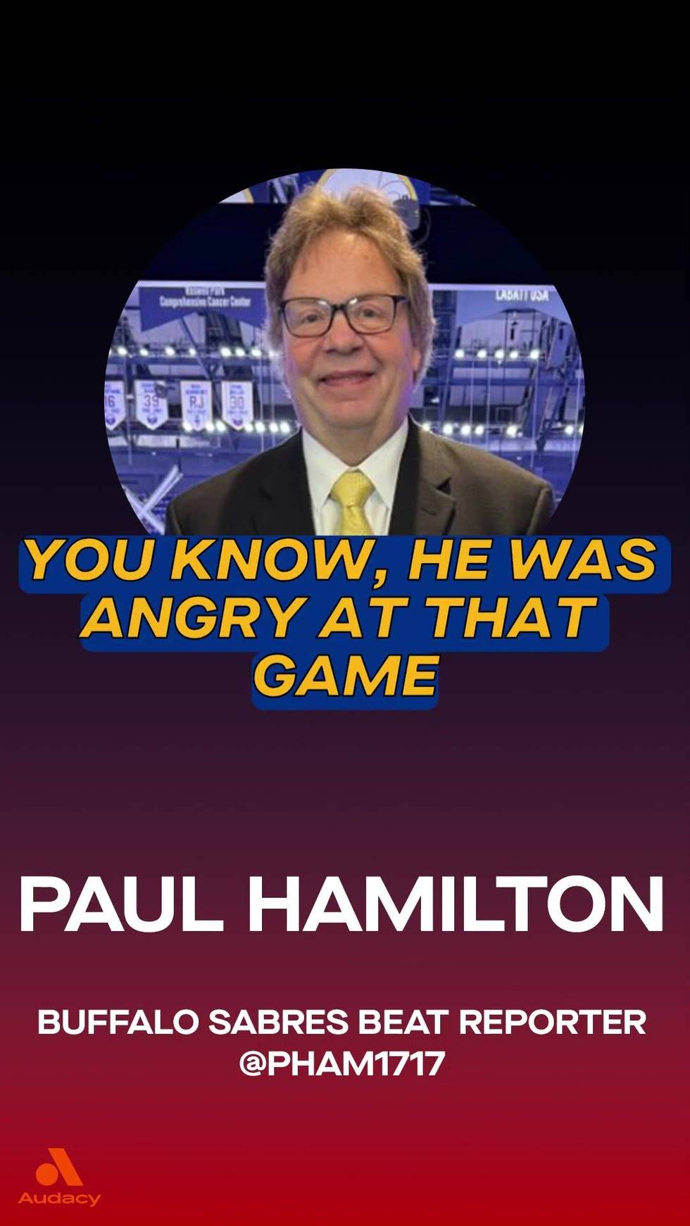 Paul Hamilton wants to make it clear that the Power Play failure is not Seth Appert's fault.