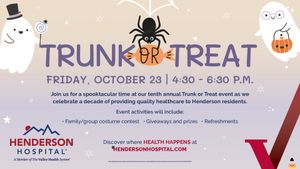Henderson Hospital Trunk or Treat