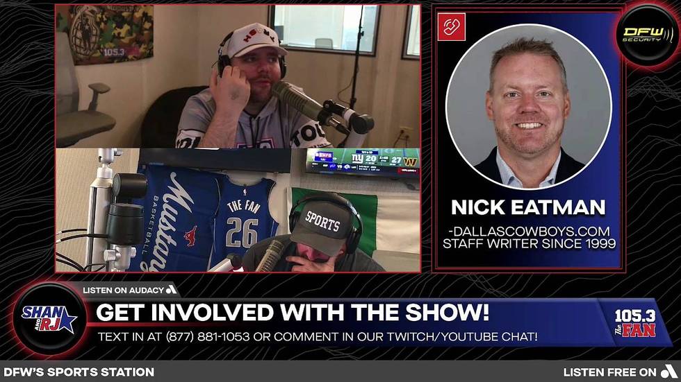 Nick Eatman On The NFC (L)East, Cowboys/Packers Week 6 Matchup & More | Shan & RJ