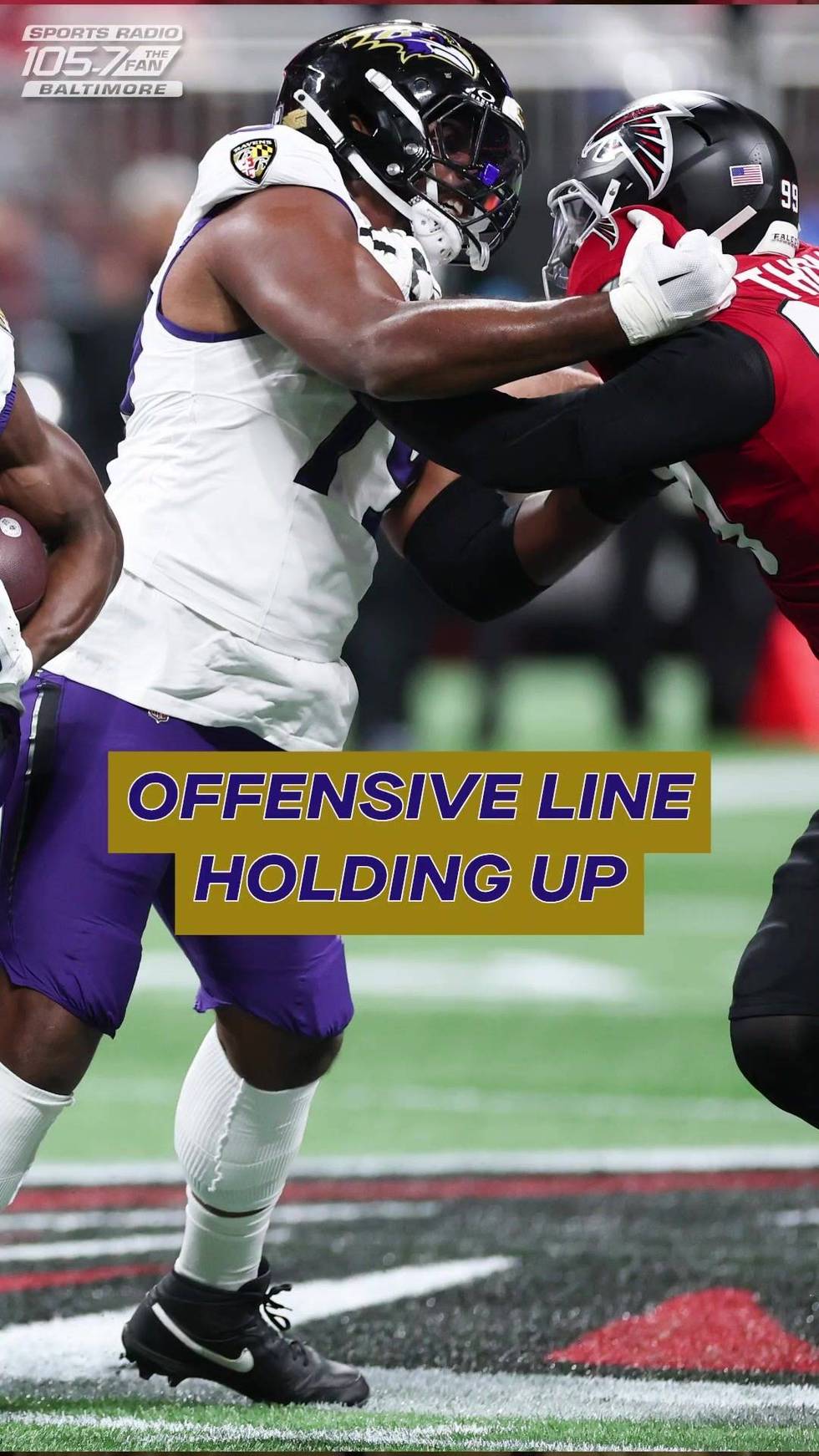 The Ravens Offensive Line Is Showing Improvement