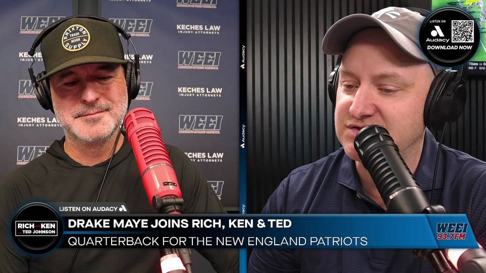 Patriots QB Drake Maye Joins The Show
