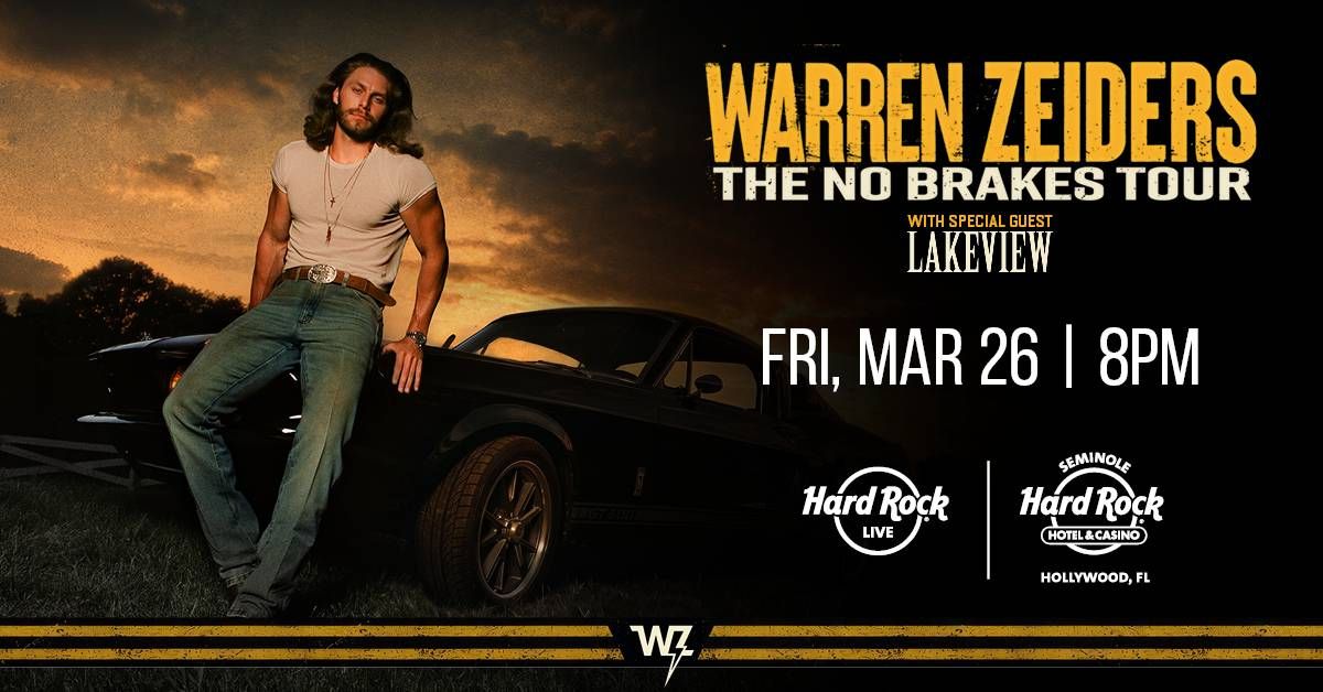 Coop has your tickets to Warren Zeiders