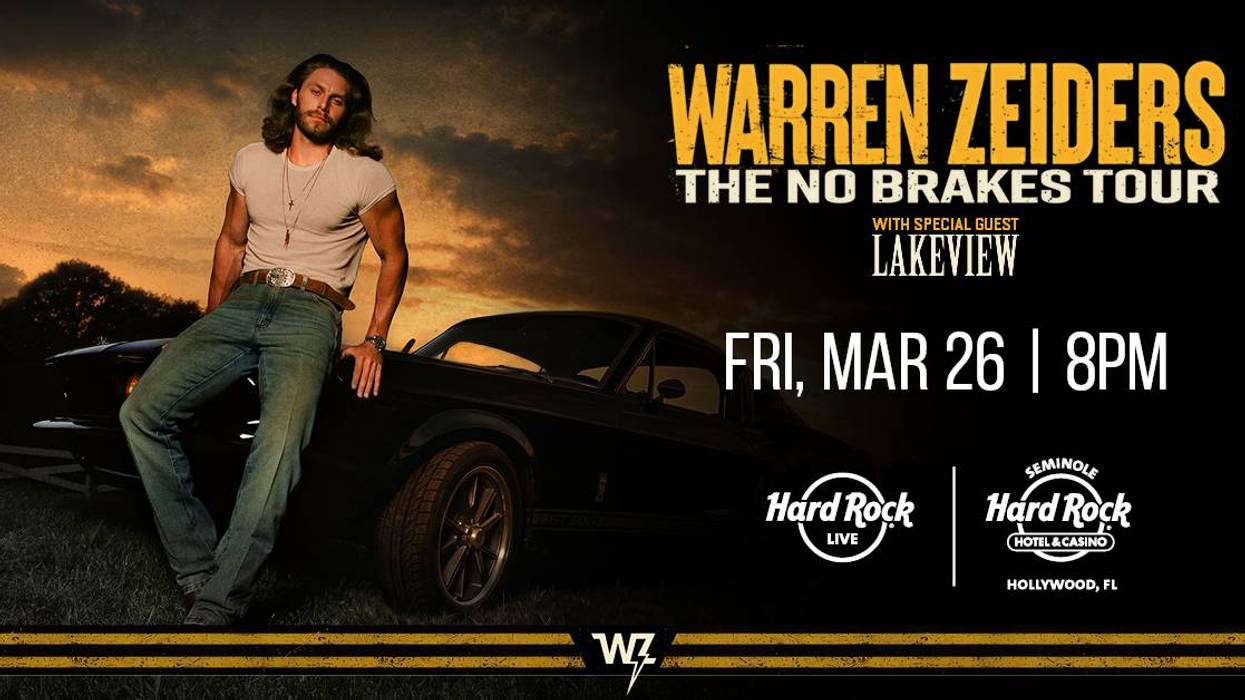 Coop has your tickets to Warren Zeiders