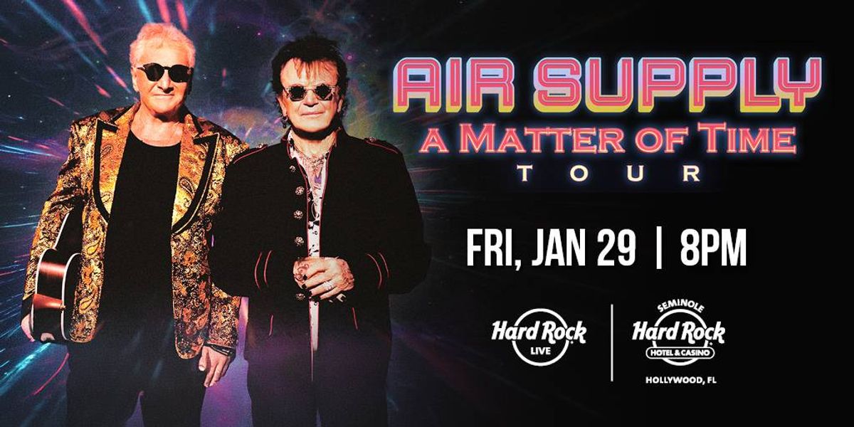 Play Brain Scrambler to win tickets to Air Supply