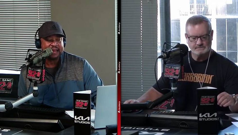 The heated Michael Penix Jr. argument that almost broke the Dukes & Bell studio