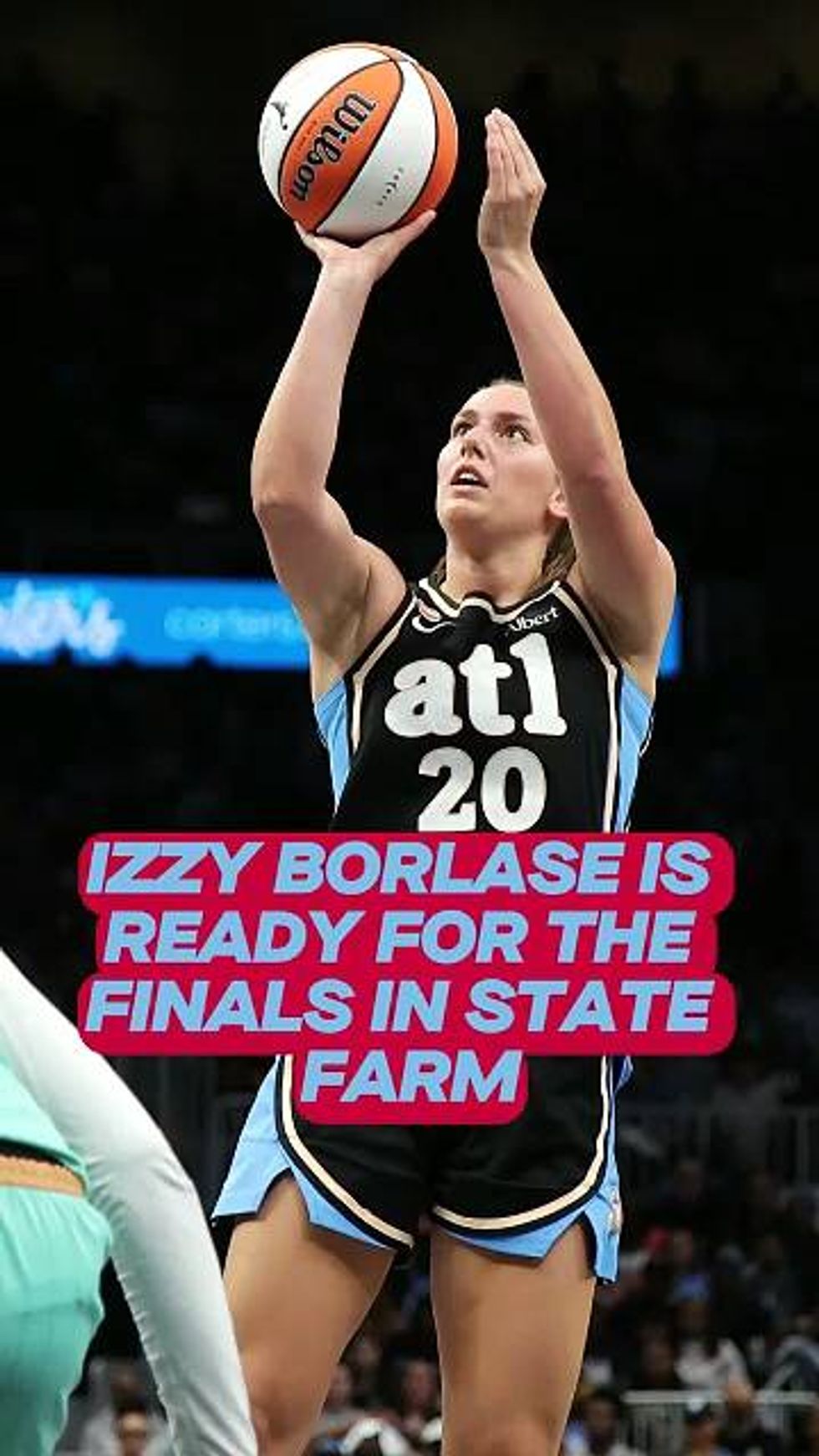 Izzy Borlase on playing the Finals in State Farm Arena