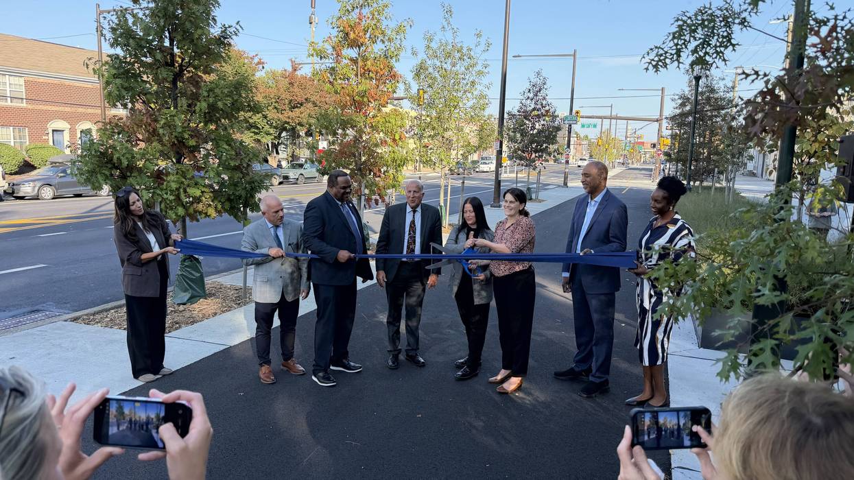 City unveils new pedestrian- and bike-friendly trail on Washington Avenue