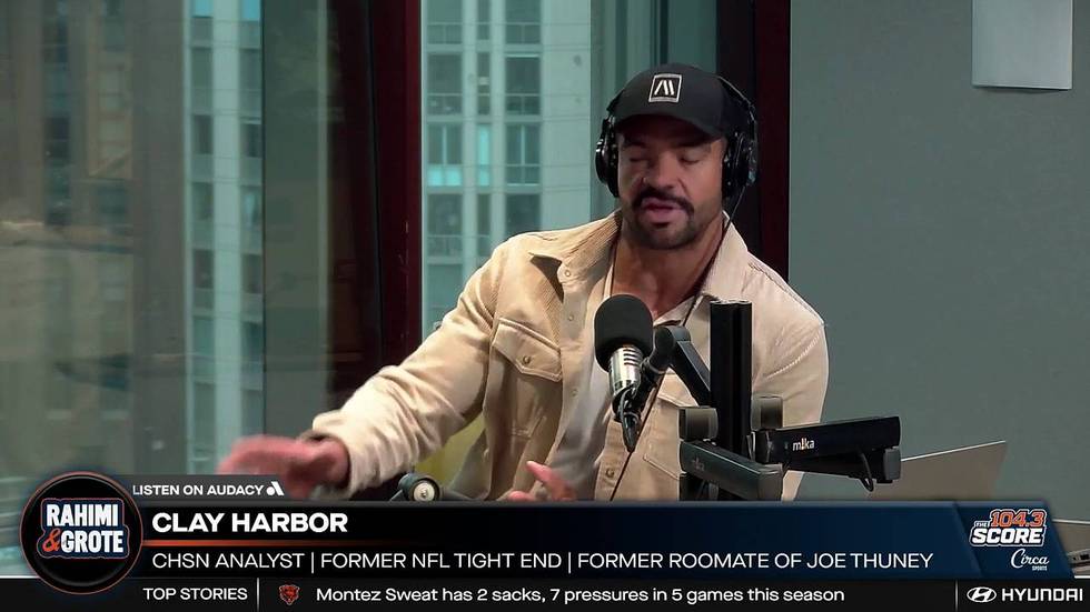 Clay Harbor: Montez Sweat's absence isn't a big deal