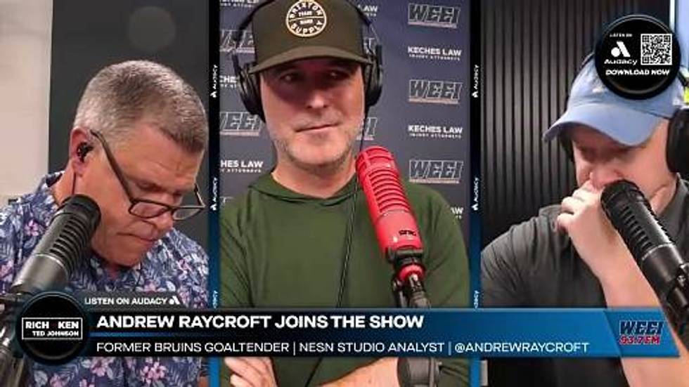 Bruins talk with Razor Raycroft