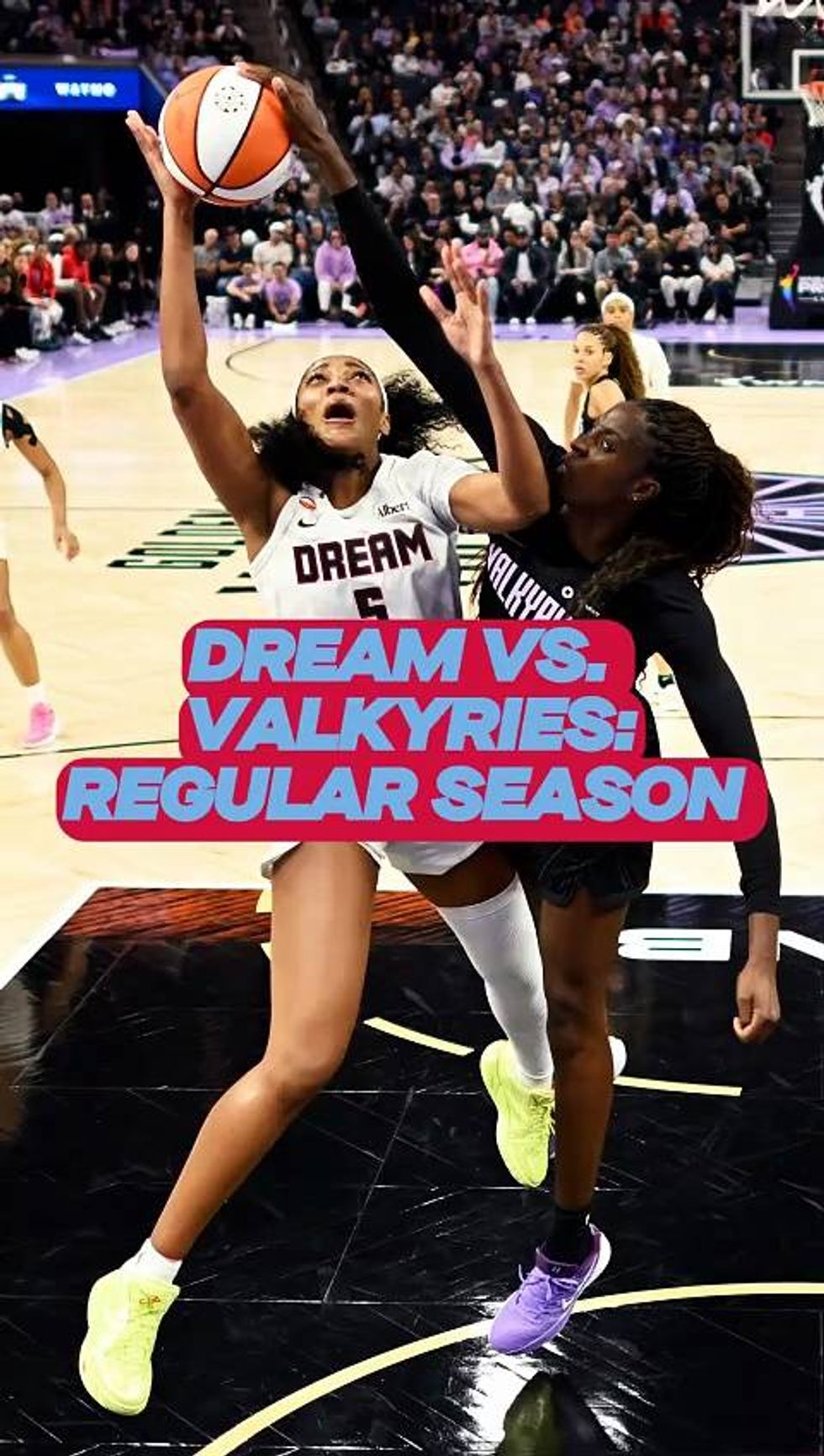 How did the Dream handle the Valkyries in the regular season?